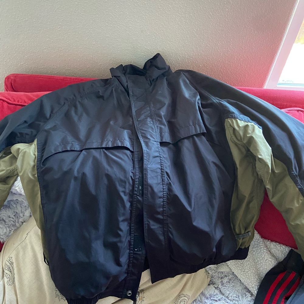 Men's large waterproof jacket